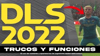 Los mejores trucos y opciones del Dream League Soccer 2022  DLS 22 [upl. by Monson]