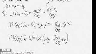 Chemostat Monod Equation Parallel Reactions Biomass and Product Formation [upl. by Sarena]