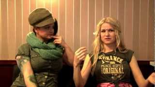 Katzenjammer interview  Marianne Sveen and Solveig Heilo part 4 [upl. by Soule636]