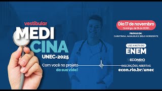 Vestibular de Medicina Unec 2025 [upl. by Naillig478]