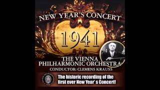 Vienna Philharmonic New Years Concert 1941 [upl. by Nerrol230]