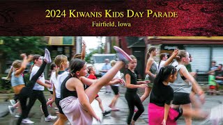 2024 Kiwanis Kids Day Parade  Fairfield Iowa [upl. by Aihsikal]