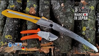 Инструменты ВЫЖИВАНИЯПила Silky Gomboy Curve 2708Секатор LOWE 10107CorcoranALSurvival tools [upl. by Peedsaj130]