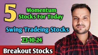 5 stocks to buy now  Momentum stocks to buy  Breakout stocks to buy  Swing trading stocks buy now [upl. by Atiruam]