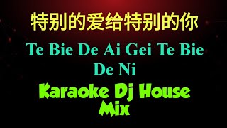 te bie te ai gei te bie de ni karaoke 特别的爱给特别的你 dj house mix  Wu Si Kai 伍思凯 [upl. by Enelec]