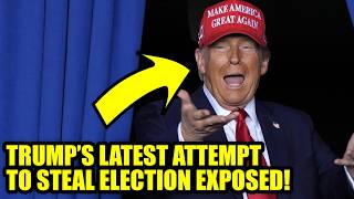 Trump EXPOSED for SPREADING New Election LIE [upl. by Jotham598]