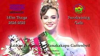 MISS TONGA 20242025 Rachael Angelica O Manakakapu Guttenbeil  Fund Raising Gala [upl. by Macnamara422]