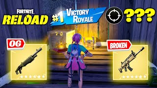 Fortnite Reload MYTHIC SCAR  Squad OG Gameplay Keyboard amp Mouse [upl. by Anilad]