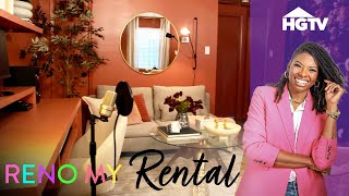 AMAZING Affordable Apartment Decorating  Reno My Rental  HGTV [upl. by Itraa]