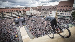 Nicholi Rogatkin goes full send with a 1440 at Red Bull District Ride 2017 [upl. by Iluj379]