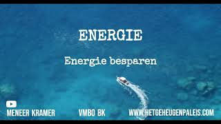 Energie  Energie besparen – 4K  VMBO BasisKader  NaSk 55 [upl. by Aytida]