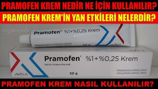 Pramofen Krem Nedir Pramofen Kremin Yan Etkileri Nelerdir Pramofen Krem Nasıl Kullanılır [upl. by Aivlis]