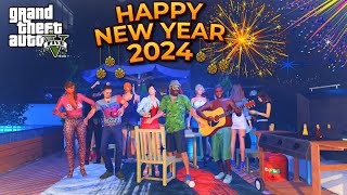 ASHRAF BHAIS NEW YEAR 2024 CELEBRATION  GTA 5 GAMEPLAY [upl. by Duncan]