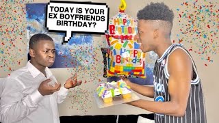 MISTAKING MY EX BOYFRIENDS BIRTHDAY FOR MY BOYFRIENDS BIRTHDAY HE FLIPS VLOGMAS DAY 12 [upl. by Odradlig]