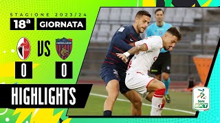 Bari vs Cosenza 00  Un punto a testa allo Stadio San Nicola  HIGHLIGHTS SERIE BKT 2023  2024 [upl. by Dnivra]