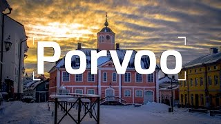 WINTER EXPLORATION IN PORVOO FINLAND [upl. by Inigo]