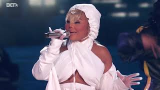 Lil Kim Monie Love Rapsody MC Lyte Perform A Medley Of Queen Latifah Hits  2021 BET Awards [upl. by Oretos81]