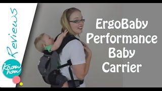 ErgoBaby Performance Baby Carrier Review [upl. by Repip]