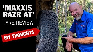 MAXXIS RAZR AT Tyres MY FIRST TRIP REVIEW with realworld feedback [upl. by Davina]