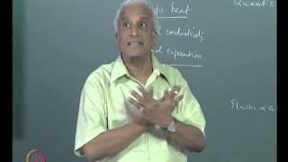 Mod01 Lec12 The Concept of Phonons [upl. by Aleuname]