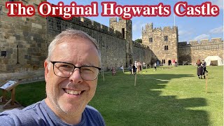 Alnwick Castle and Town walking tour  the original Hogwarts  Northumberland 2021 [upl. by Thurman]