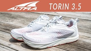 ALTRA TORIN 35  Road Running Shoe Overview [upl. by Sidnee]