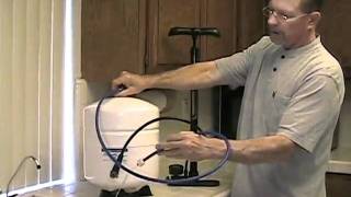 How To Reinflate or RePressurize A Storage Tank To A Reverse Osmosis Filtration System RO [upl. by Seugram]