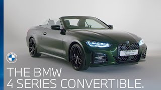 BMW UK  The 4 Series Convertible [upl. by Ainigriv]