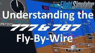 Understanding the 777 amp 787 Fly By Wire Laws  Real Airline Pilot [upl. by Aulea337]