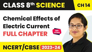 Chemical Effects of Electric Current Full Chapter Class 8 Science  NCERT Science Class 8 Chapter 14 [upl. by Uria267]