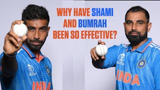 What has made jaspritbumrah and mohammedshami so lethal in the 2023cricketworldcup [upl. by Pelpel]