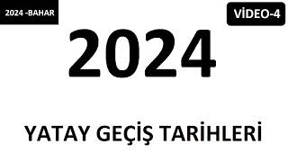 2024 YATAY GEÇİŞ TARİHLERİ 2024 BAHAR DÖNEMİ GEÇİŞ TARİHLERİ YATAY GEÇİŞ VİDEO4 [upl. by Ewell]