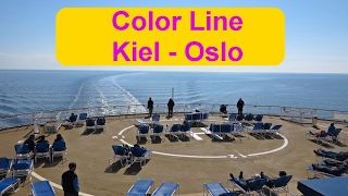 Mit der Color Line von Kiel nach Oslo und Retour [upl. by Bleier]