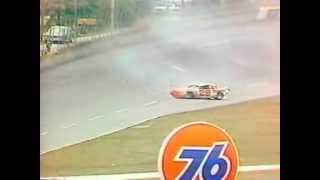 1983 Cale Yarborough flip  Daytona [upl. by Iniffit]