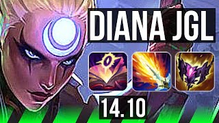 DIANA vs SHACO JGL  69 winrate Legendary 42k DMG 2653  EUW Master  1410 [upl. by Frederiksen]