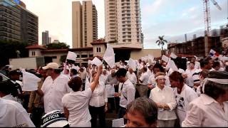 Manifestación de la Cruzada Civilista en Calle 50 [upl. by Baiss156]