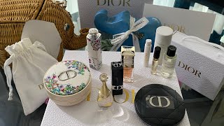 Dior BloomingBoudoirCollectionForever Cushion Powder Dior Addict case limited edition  Gift [upl. by Held26]