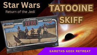 Kenner review  Tatooine Skiff from Return of the Jedi [upl. by Yeslah]