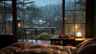 【4M】 Soothing Rain Sounds🌧️  Come in to the bed and close your eyes to feel the rain😴 [upl. by Sorvats309]