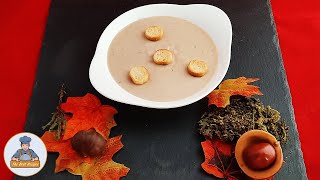 Velouté de panais aux châtaignes Recette facile et rapide [upl. by Aramanta]