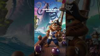 🌴🐾 quotCaptain Whiskers Treasure Hunt  Pirate Cat Adventurequot 🏴‍☠️✨kidsshorts funforkids [upl. by Gearalt]