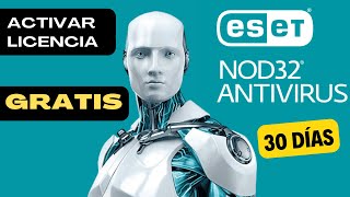 ACTIVA Licencia eset NOD32  30 días GRATIS  100  legal  sin virus [upl. by Neimad]