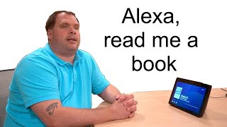 Amazon Echo Show  How to Read Books with Kindle and Audible [upl. by Eserehs]