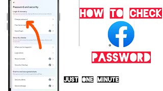 Facebook ka password kaise pata kare How to reset facebook password on android mobile [upl. by Emarej]