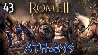 Total War Rome 2  Athens Campaign  43  Slave Uprisings [upl. by Keelia]