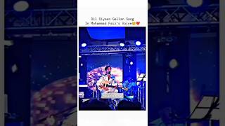 Dil diya gallan song in Mohammad Faizs voice on stage ❤️Newyork ❤️viral mohammadfaiz shorts [upl. by Yadroc793]