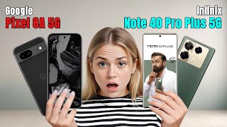 Google Pixel 8A Vs Infinix Note 40 Pro Plus  Full Comparison  Which one is Best [upl. by Ecneitap482]