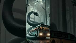 Picture Story Of Meeting a Giant Snake  part 2 horrorstories shots art trending wow [upl. by Edrahs351]