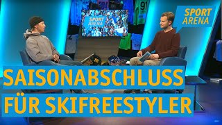 Saisonabschluss für Skifreestyler Vincent Veile [upl. by Noraf]