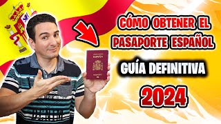 ✅ Cómo obtener el PASAPORTE ESPAÑOL fuera de España con la Ley de Memoria Democrática LMD en 2024📝 [upl. by Deutsch954]